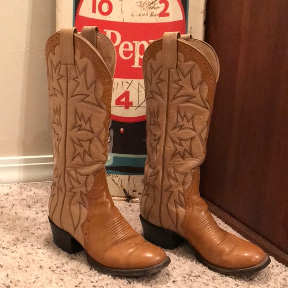 Shoes - Vintage handmade Laramie Western Boots